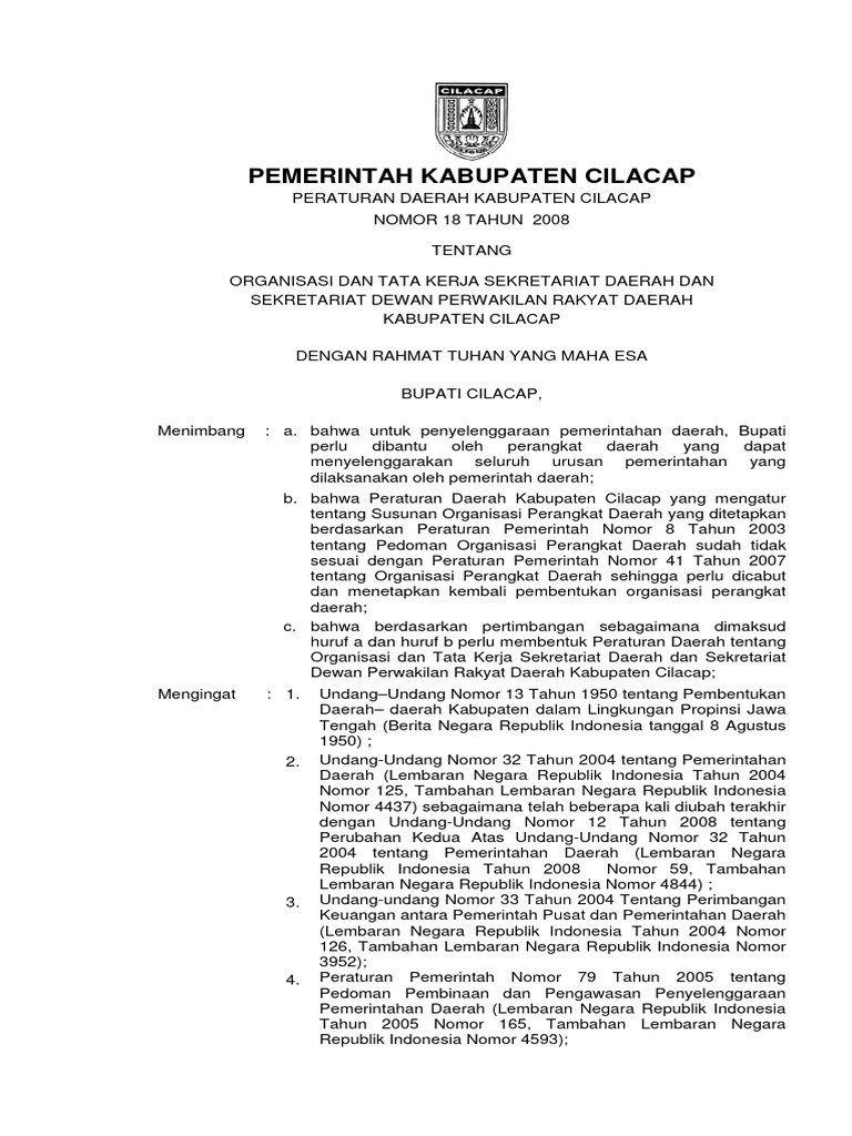 Discover Cilacap Regency Secretariat Office: The Efficient Hub of Local Governance